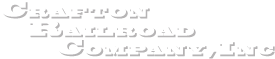 Crafton Railroad Company | Text Logo | White 